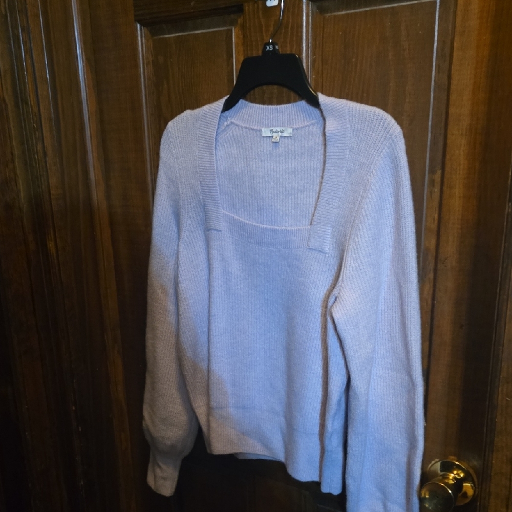 Banana Republic Soft Blue Crew Neck Sweater
